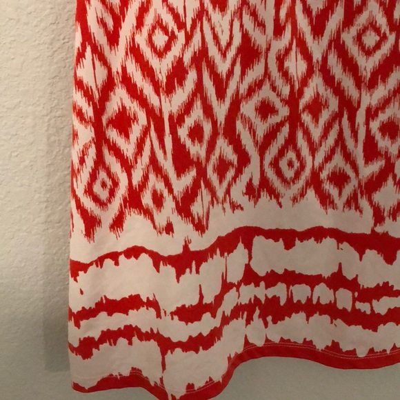 Orange and white racer back - Picture 3 of 4